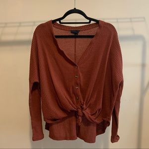 Out From Under Waffle Knit Sweater
